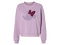 Lila roze trui met Mickey Mouse-print.