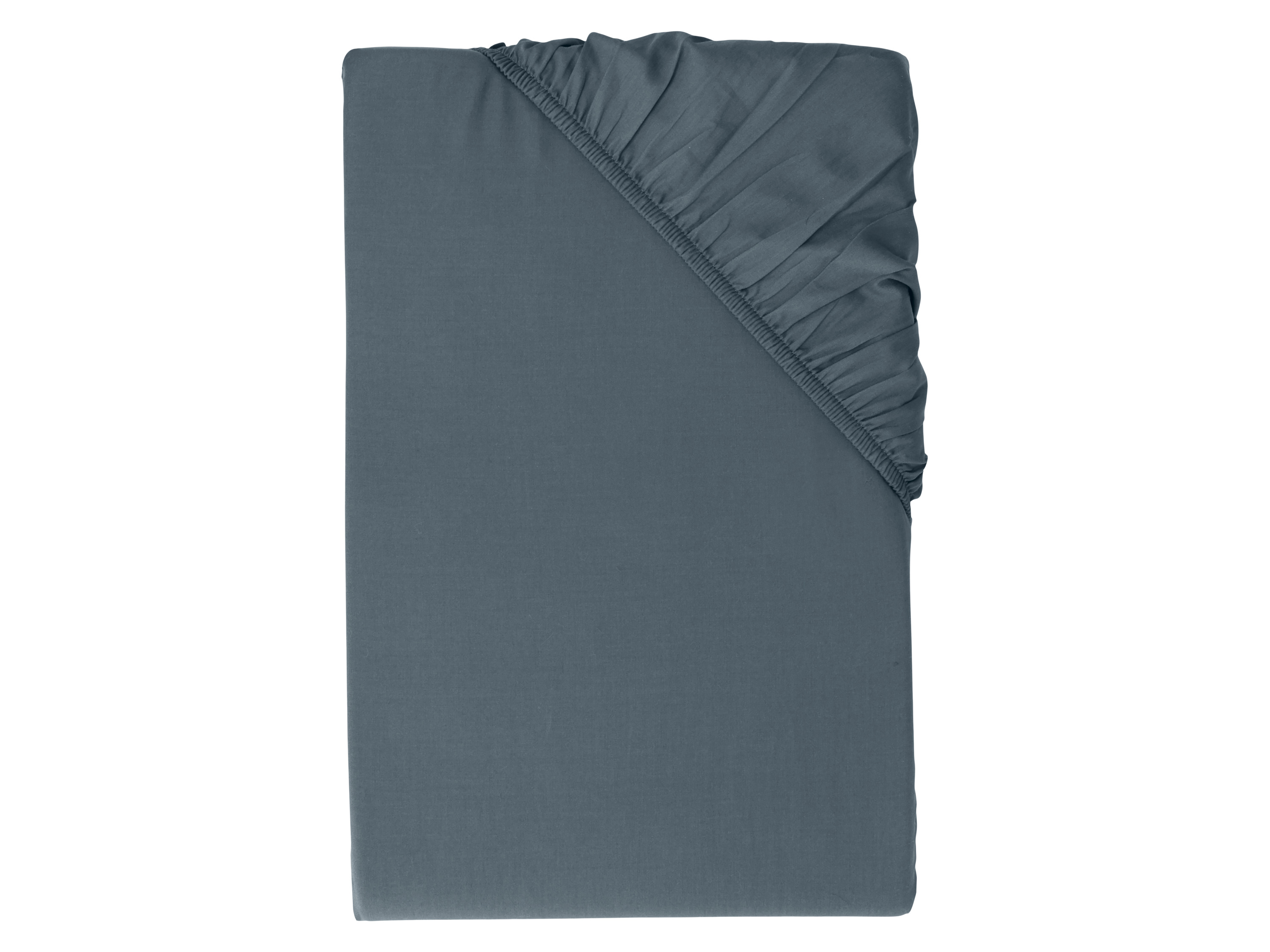 LIVARNO Bamboe hoeslaken 180-200 x 200 cm (Marineblauw)