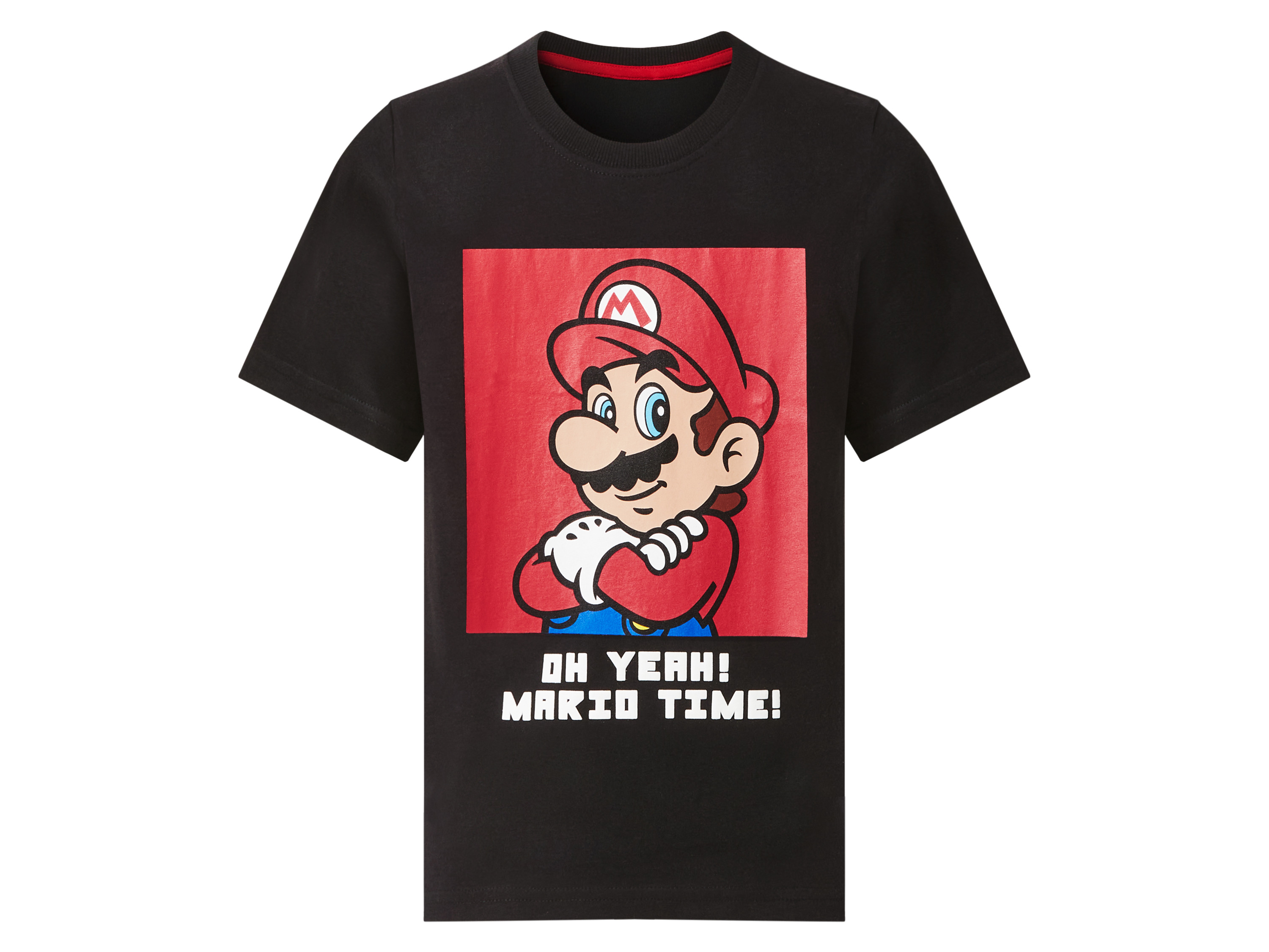 Kinder T-shirt (Zwart, 122/128)