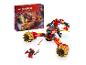 LEGO Ninjago Kai's Mech Storm Rider set met doos en minifiguur.