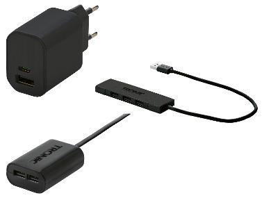 TRONIC® Laadadapter of USB-hub