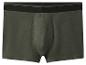 Groene herenboxershort met zwarte elastische tailleband