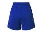 Blauwe jogging shorts voor dames.