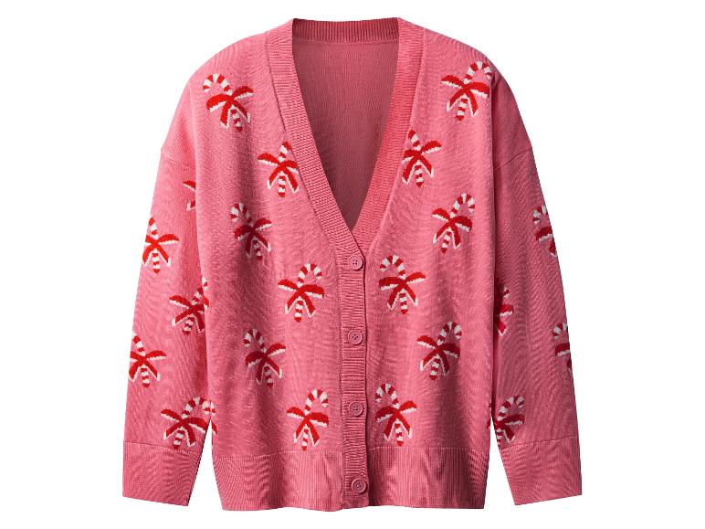 Roze vest met zuurstokken
