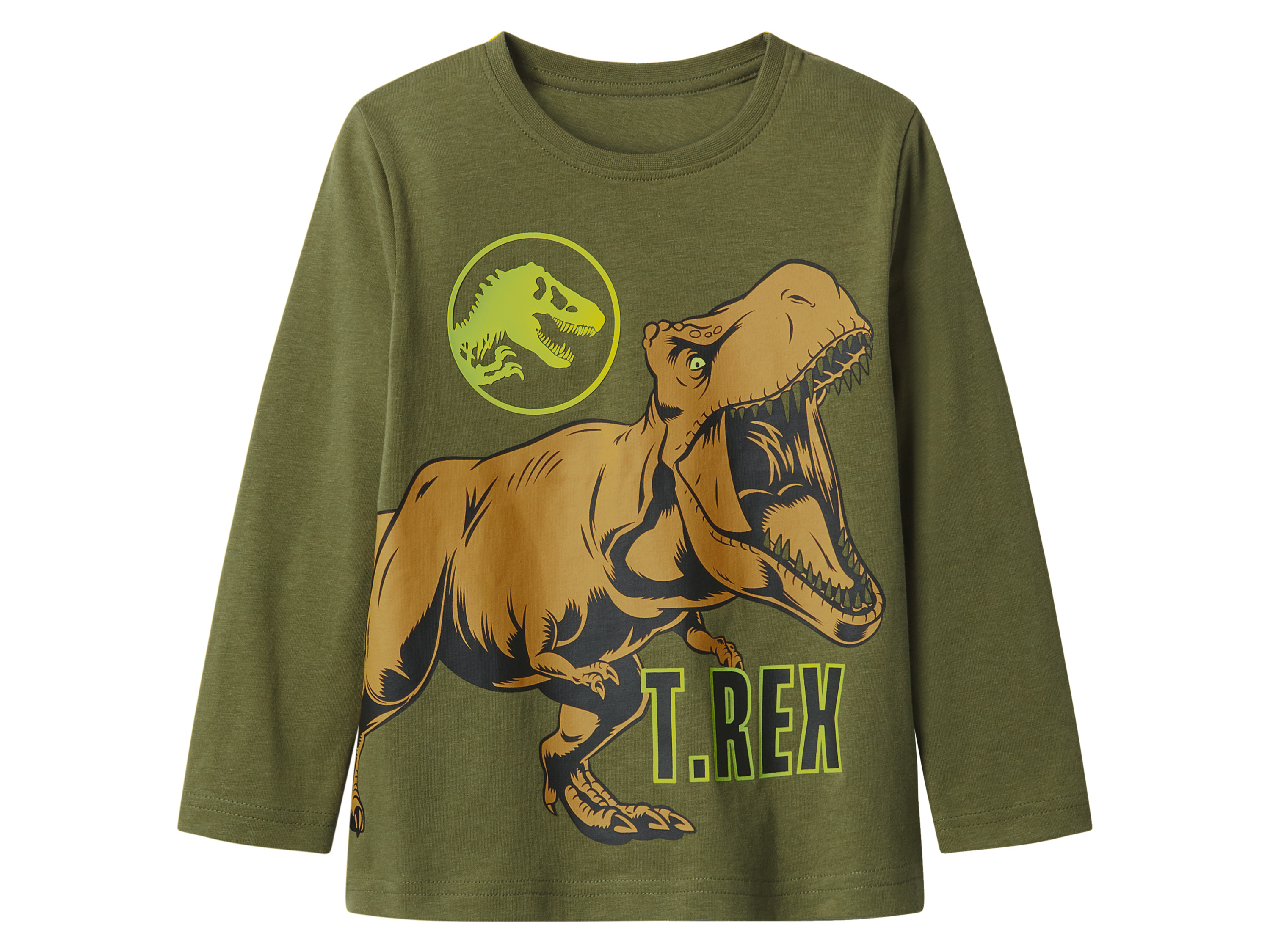 Kinder longsleeve (Groen, 122/128) afbeelding