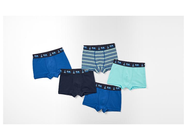 Set jongens onderbroeken: autoprint en strepen.