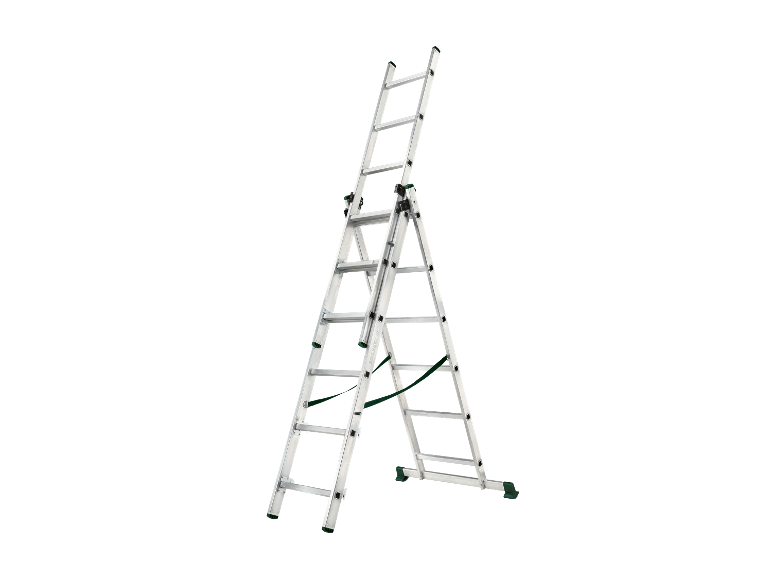 Ingeklapte aluminium ladder Parkside.