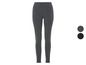 Grijze leggings, ook verkrijgbaar in zwart.