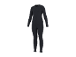Zwart thermisch ondergoedset: shirt met lange mouwen en legging.