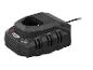 Zwarte Parkside X 12V Team acculader met kabel