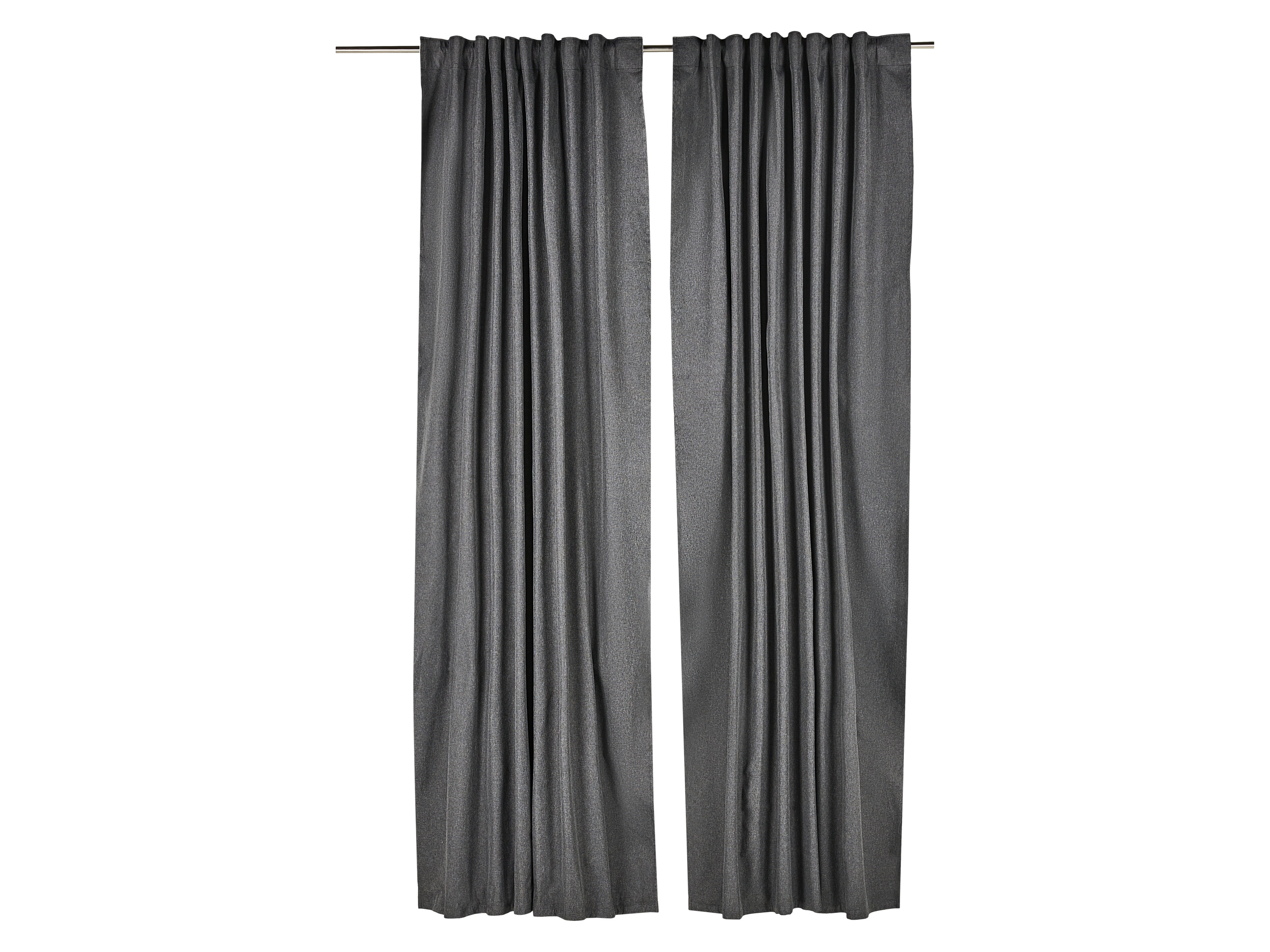 LIVARNO Verduisterende gordijnen 135 x 254 cm (Grijs)