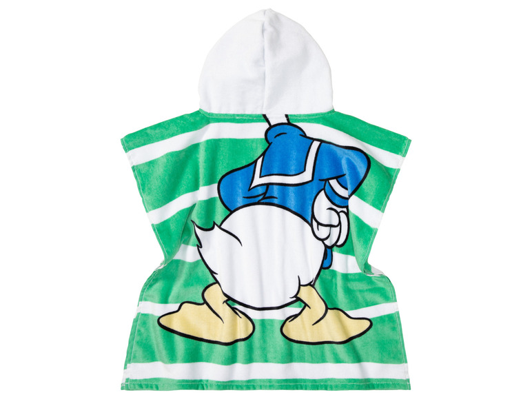 Badjas met capuchon met Donald Duck-print voor kinderen.