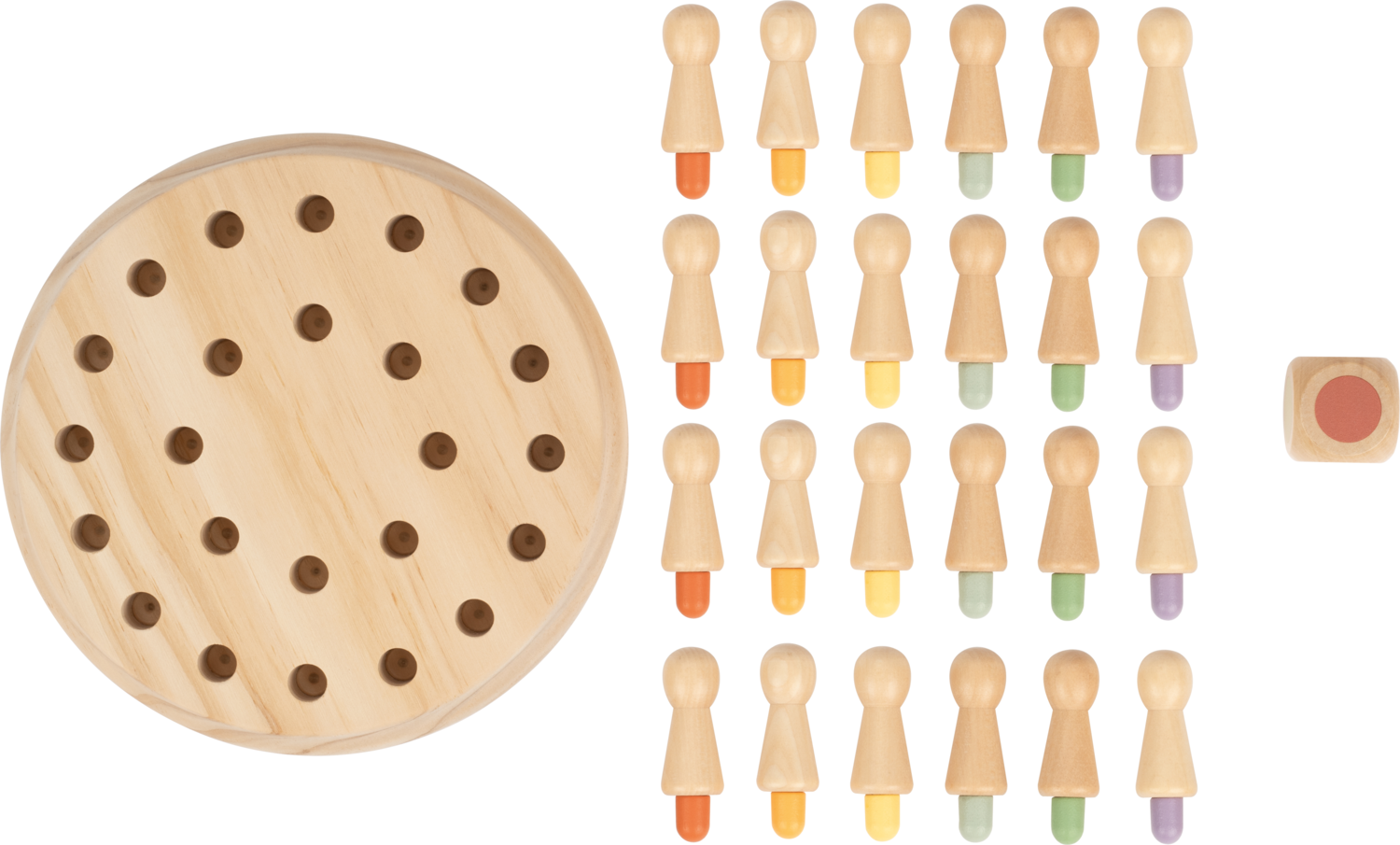 LUPILU Houten Montessori speelgoed (Houten geheugenspel)