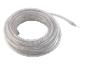 Opgerolde LED-touwverlichting met transparante kabel