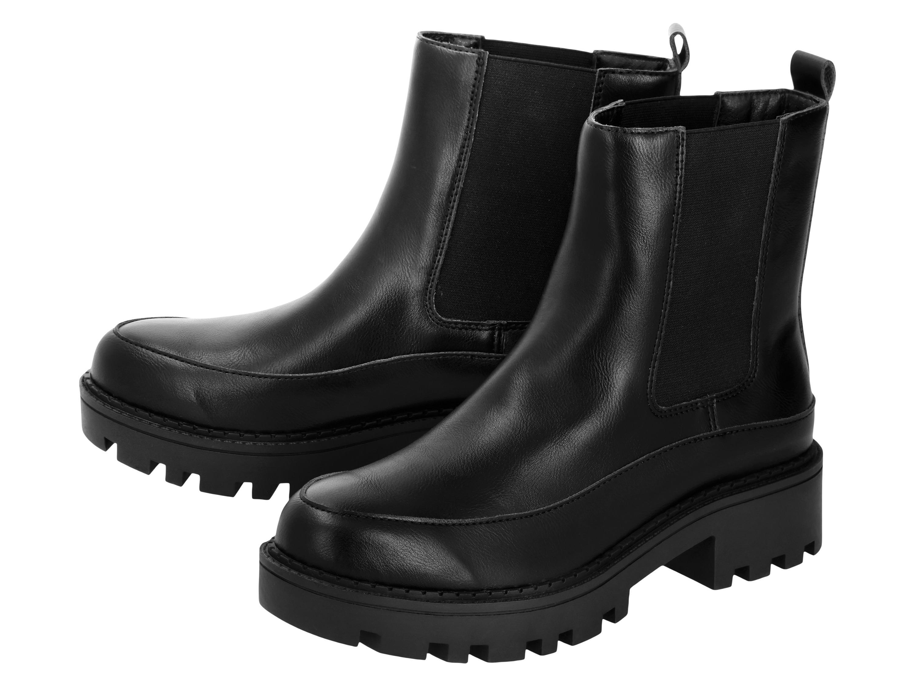 ESMARA Dames chelsea boots (Zwart, 37)