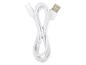 Witte USB-C naar USB-A oplaadkabel