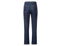 Donkerblauwe jeans met hoge taille.