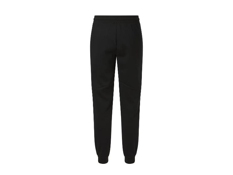 Zwarte joggingbroek.