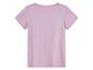Lila t-shirt met korte mouwen