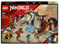 Lego Ninjago trainingscentrum met ninjafiguren.