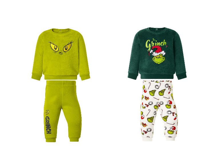 Lupilu Baby-plucheset Grinch in twee verschillende varianten