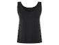 Eenvoudig zwart dames tanktop.