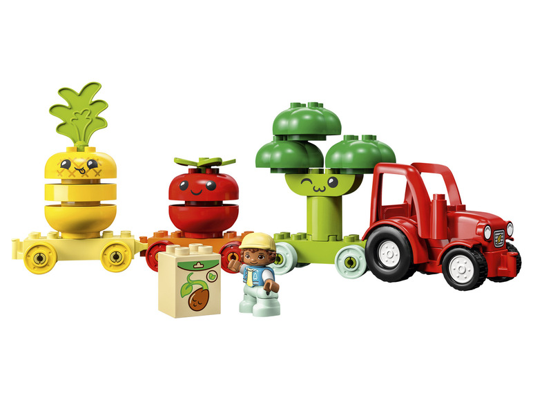 Ga naar volledige schermweergave: LEGO® DUPLO® Fruit- en groentetractor - afbeelding 2