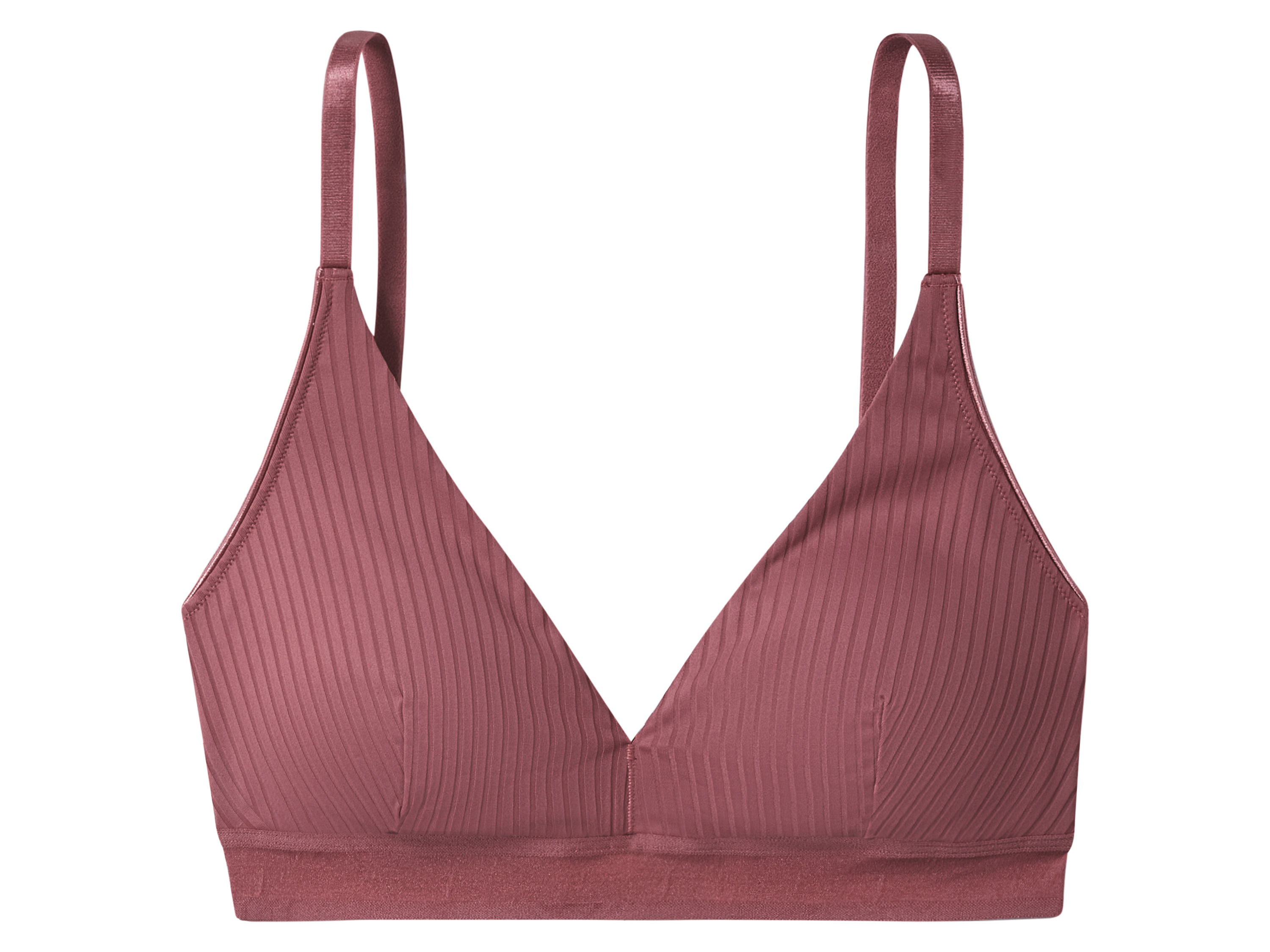 esmara Dames soft-BH (Aubergine, S (36/38)) afbeelding