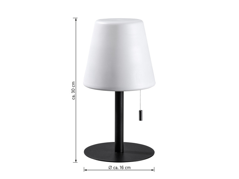 Ga naar volledige schermweergave: LIVARNO home Oplaadbare tafellamp voor buiten - afbeelding 26