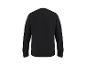 Zwart sweatshirt met lange mouwen, achteraanzicht