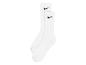 Witte Nike sportsokken met zwart swoosh-logo