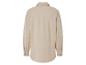 Beige overhemd met lange mouwen