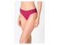 Dames slip, rode kleur, zijaanzicht