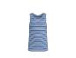 Heren blauw gestreept tanktop