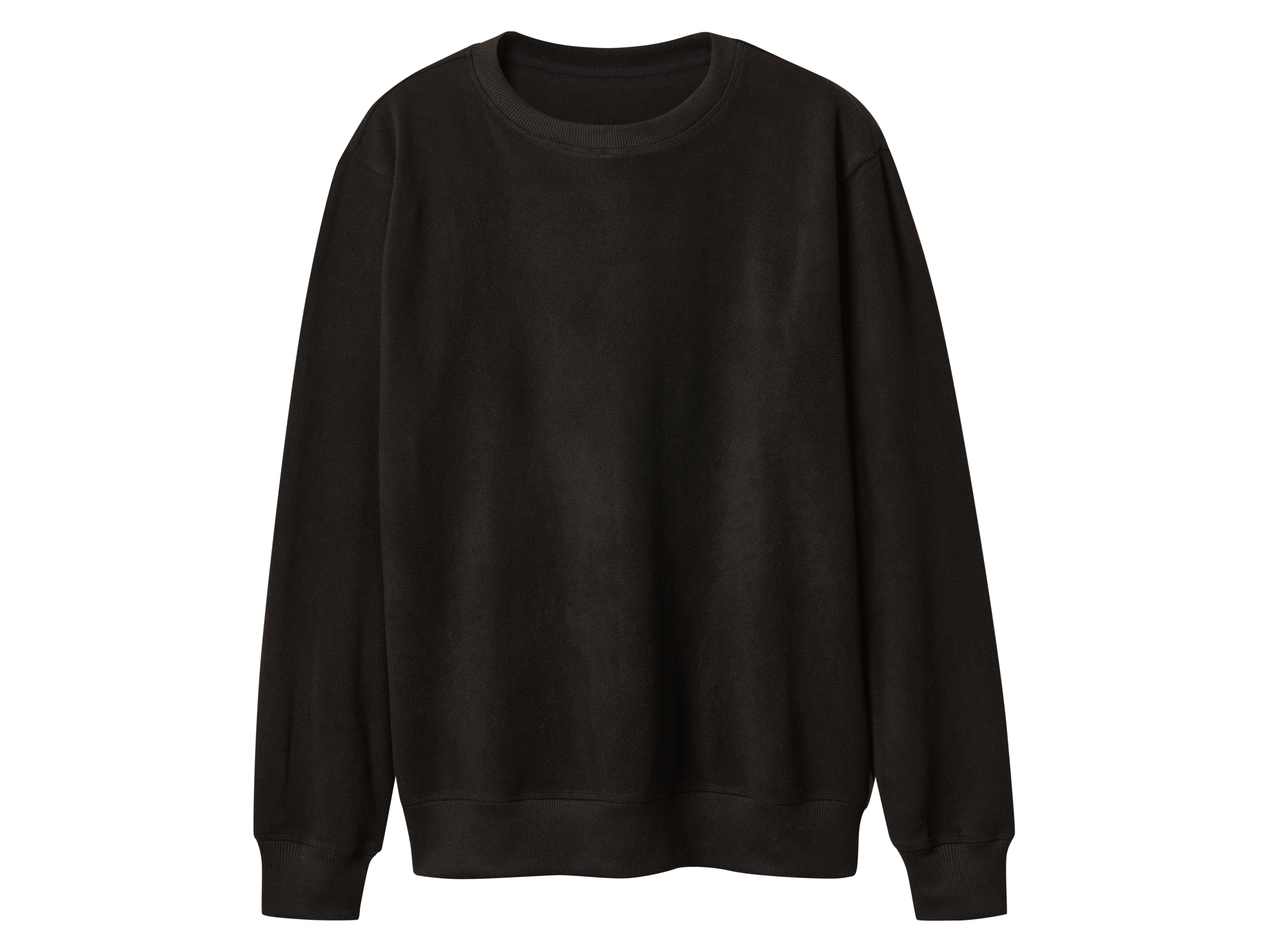 esmara Men Heren fleecetrui (Zwart, XL)