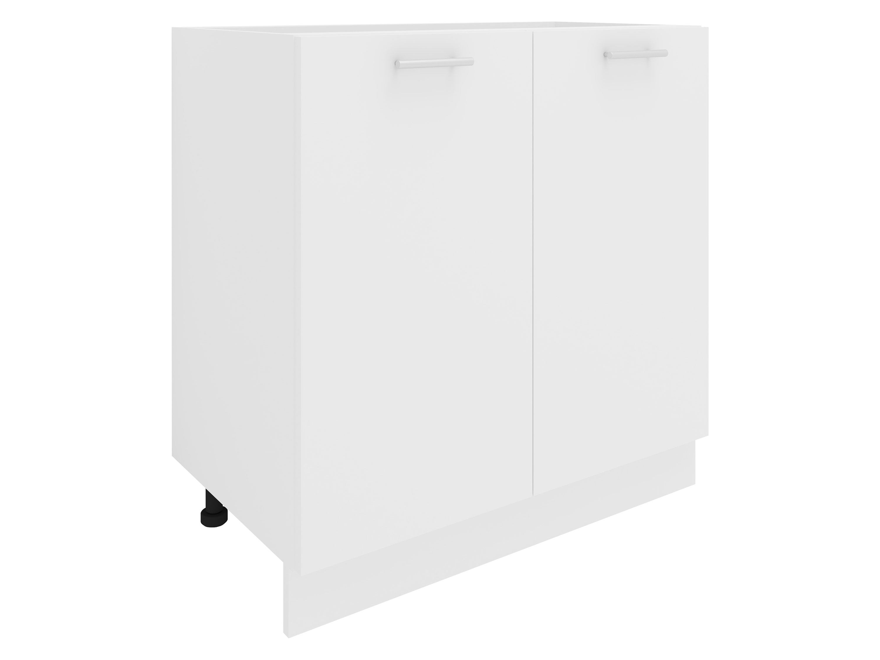 VCM Keukenkast of frontpaneel Esilo (keukenkast, Wit, 2 Türen 80) afbeelding