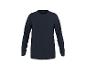 Donkerblauw herenshirt met lange mouwen