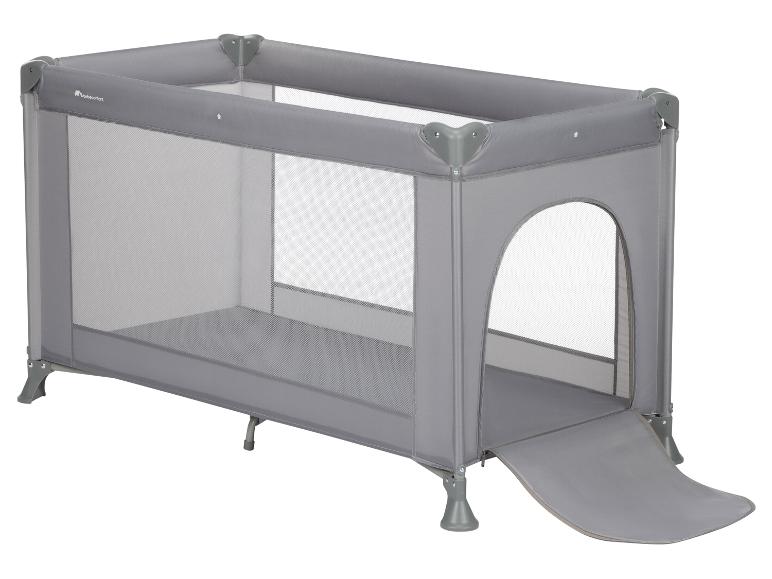 Grijs Bebeconfort reisbedje met gaas en zijopening