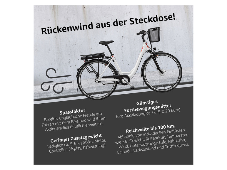 Ga naar volledige schermweergave: TELEFUNKEN E-bike Citybike 28" - afbeelding 8