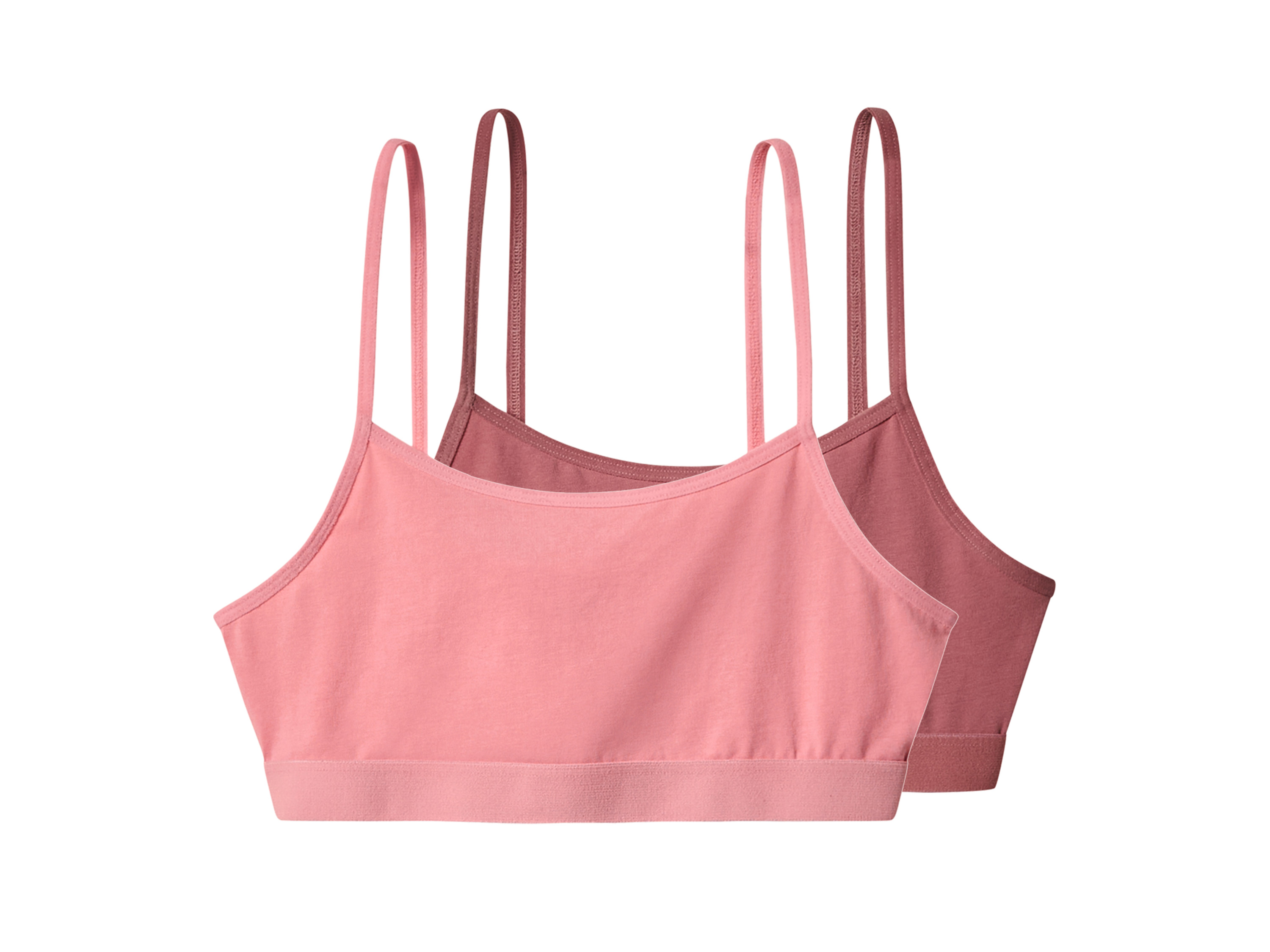 esmara Set van 2 kinder bustiers (Lichtroze/roze, 158/164)