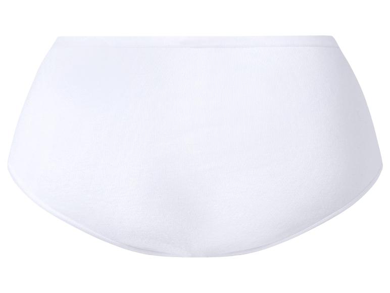 Wit dames ondergoed van katoen.