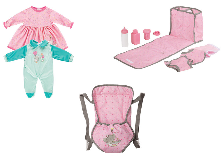 Ga naar volledige schermweergave: Playtive Babypoppen uitrusting, geschikt voor de pop »Emma« - afbeelding 1