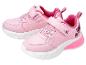 Roze kinderschoenen met klittenbandsluiting en vlindermotieven