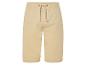 Beige shorts met trekkoord.