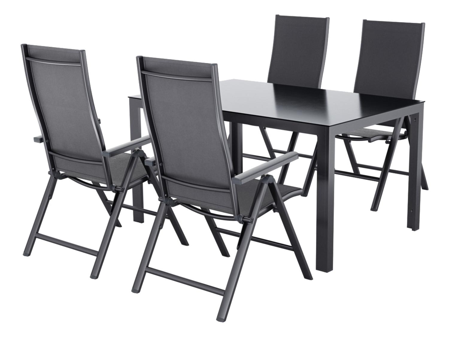 2 Aluminium Tuinstoelen Houston Set