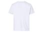 Wit T-shirt met korte mouwen, achterkant