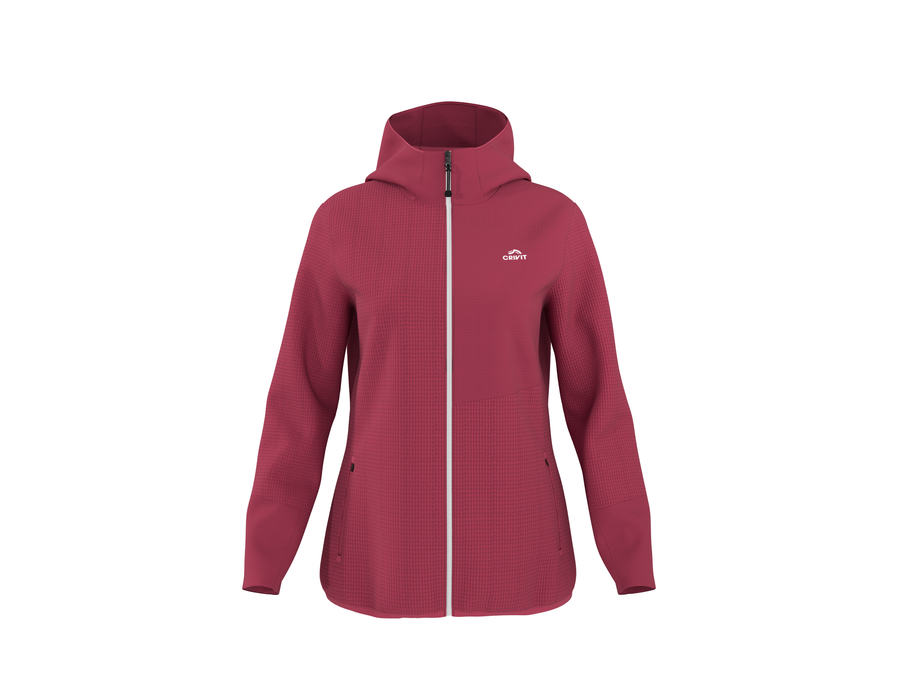 CRIVIT Dames sportjack met powerstretch (Roze, M (40/42))