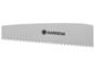 Een zaagblad van Gardena met fijne tanden.