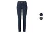 Donkerblauwe high-waist skinny jeans, met een grijze kleuroptie.