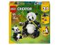 LEGO Creator 3-in-1 Panda speelset met 626 onderdelen, die ook als orka of pinguïns gebouwd kan worden.